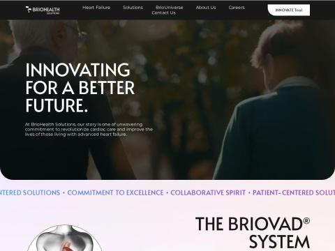 BrioHealth Solutions, Inc. - Developer of BrioVAD Full MagLev LVAD for Advanced Heart Failure
