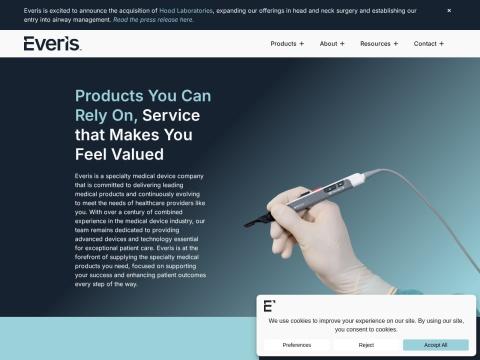Everis Medical | ENT, Head ＆ Neck Surgery ＆ Airway Management