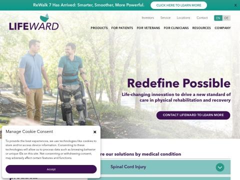 Lifeward | Exoskeleton ＆ Neurorehabilitation Systems