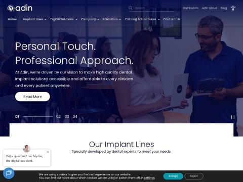 ADIN DENTAL IMPLANT SYSTEMS LTD - Global Dental Implant Manufacturer from Israel