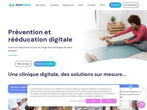 Axomove - French Digital Health Pioneer in Remote Musculoskeletal Prevention and Rehabilitation