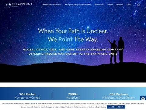 ClearPoint Neuro, Inc. - Global Leader in MRI-Guided Neurosurgery and CNS Drug Delivery