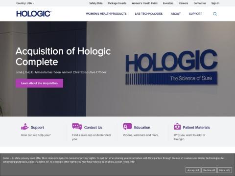 Hologic, Inc.（豪洛捷公司） - Global Leader in Women's Health Diagnostics, Imaging and Surgical Solutions