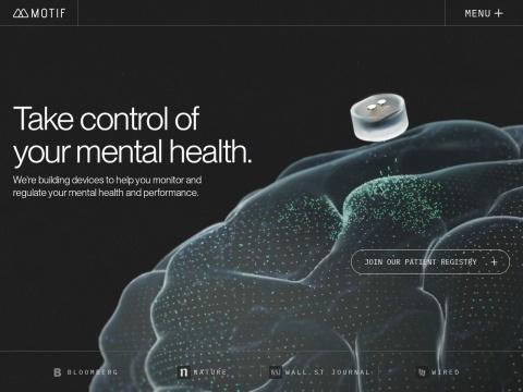 Motif Neurotech - Pioneer of Wireless Therapeutic Brain-Computer Interfaces for Mental Health